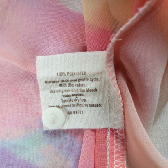 DECREE water color tie-dye blouse - Picture 7 of 11